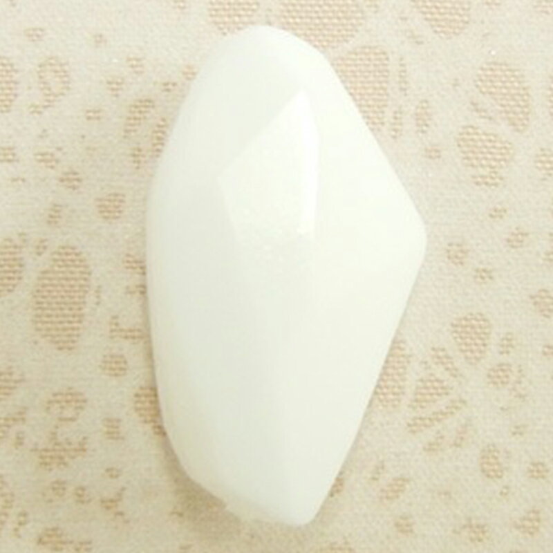 アクリル(通し穴) ACL1001 約20×12mm 太白 8個 カット入り ビーズ 穴あき しずく型 アクリル製 パーツ素材 軽量 ハンドメイドパーツ ハンドメイド資材