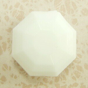 アクリル(通し穴) ACL1015 約20×20mm 太白 3個 カット入り ビーズ 穴あき 多角形 アクリル製 パーツ素材 軽量 ハンドメイドパーツ ハンドメイド資材