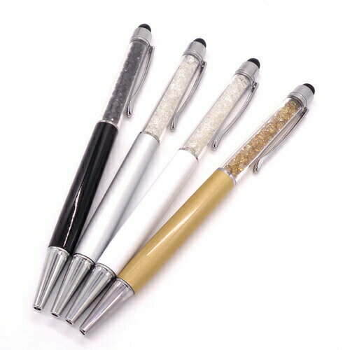 キラキラボールペン モノトーン系 B-PEN 150mm 1本 タッチペン ボールペン キラキラ プレゼント ギフト 推し活 ファン活 メンカラ メンバーカラー...