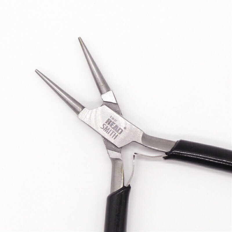 ビーズスミス 丸ヤットコ スーパーファインラウンドノーズ PL654 約115mm 1個 ペンチ ラジオペンチ 初心者 初めて ハンドメイド 手芸 アクセサリー ジュエリー 製作 クラフト 道具 工具 便利 ツール ヤットコ