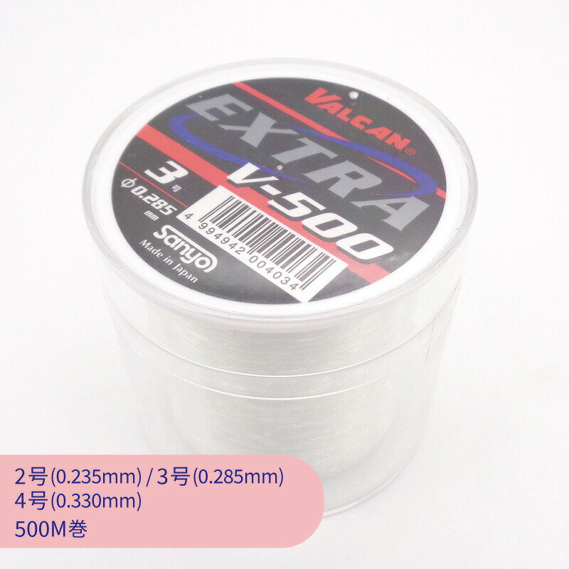 たっぷり使える、大容量のテグスです。 サイズ 2号(0.235mm) 3号(0.285mm) 4号(0.330mm) 内容量 500m巻 カラー クリア 材質 ナイロン ご注意ください ※お使いのブラウザや画面設定により、商品のカラーが実際と異なって見える場合がございます。 ※パッケージが変更する場合がございます。 使用用途 ビーズワーク全般(ビーズステッチ、ビーズ刺繍、ビーズ編み、ビーズモチーフ製作など)・釣り・その他DIY
