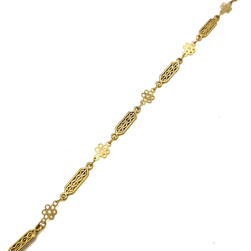 デザインチェーン T031 10cm単位 デザインチェーン ハンドメイド アクセサリーパーツ ネックレス ブレスレット アクセント ハンドメイド資材 切り売り 手芸用