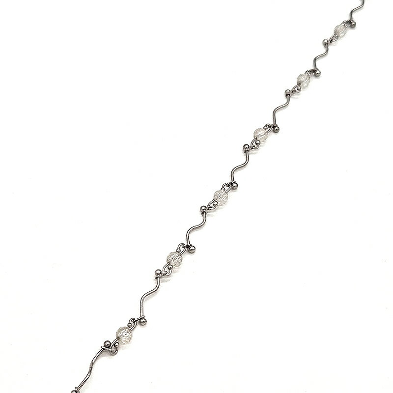 デザインチェーン T075 10cm単位 切り売り チェーン ハンドメイド パーツ アクセサリー アクセサリーパーツ ネックレス ブレスレット アクセント ハンドメイド資材 切り売り 手芸用