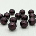 コットンパール 通し穴 ボルドー 小袋 丸 ラウンド 両穴 日本製 正規品 パール 軽い クラフト ハンドメイド ハンドメイドアクセサリー