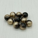 コットンパール 通し穴 チョコレートナッツ 小袋 丸 ラウンド 両穴 日本製 正規品 パール 軽い クラフト ハンドメイド ハンドメイドアクセサリー
