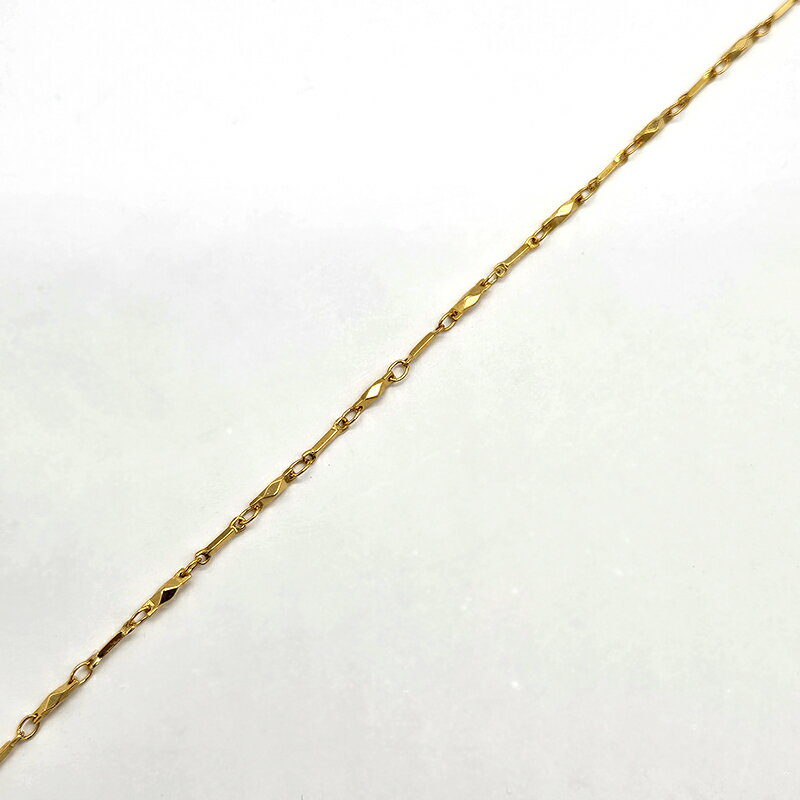 Rakuten - デザインチェーン T098 10cm単位 ハンドメイド アクセサリーパーツ ネックレス ブレスレット アクセント ハンドメイド資材 切り売り 手芸用