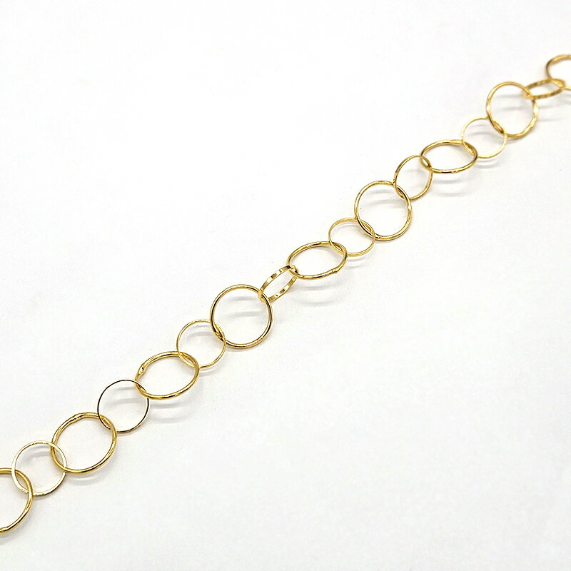 Rakuten - デザインチェーン T934 10cm単位 ハンドメイド アクセサリーパーツ ネックレス ブレスレット アクセント ハンドメイド資材 切り売り 手芸用