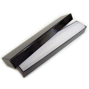 ギフトケース (細長) 305 黒 222x40x24mm 1箱 セルフ ラッピング 梱包 梱包材 フェザーケース ブラック アクセサリー 販売 ハンドメイド ...