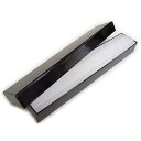 ギフトケース (細長) 305 黒 222x40x24mm 1箱 セルフ ラッピング 梱包 梱包材 フェザーケース ブラック アクセサリー 販売 ハンドメイド ...