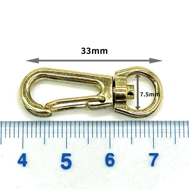 大容量 アミナスキーホルダー CAS34 約33mm フック レバーナスカン ナスカン キー...
