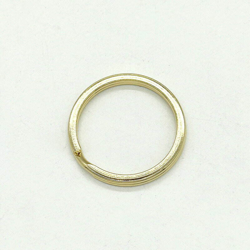 大容量 二重リング 平押し F25 直径25mm 5個 100個 500個 5000個 小袋 キーリング ダブルリング 二重環 丸型 ラウンド キーホルダーパーツ バッグ チャーム ハンドメイド 手作り イベント フリマ ギフト tsukuro-craft-10003130 作ろ!クラフト サンプル画像2