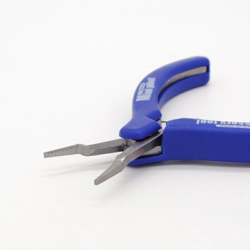ステンレス製 ミニペンチ 22761 110mm 1個 ワイヤー ワイヤーアート ワイヤークラフト アーティスティックワイヤー ラウンドノーズ ハンドメイド 手芸 アクセサリー ジュエリー 製作 クラフト 道具 工具 便利 ツール ヤットコ