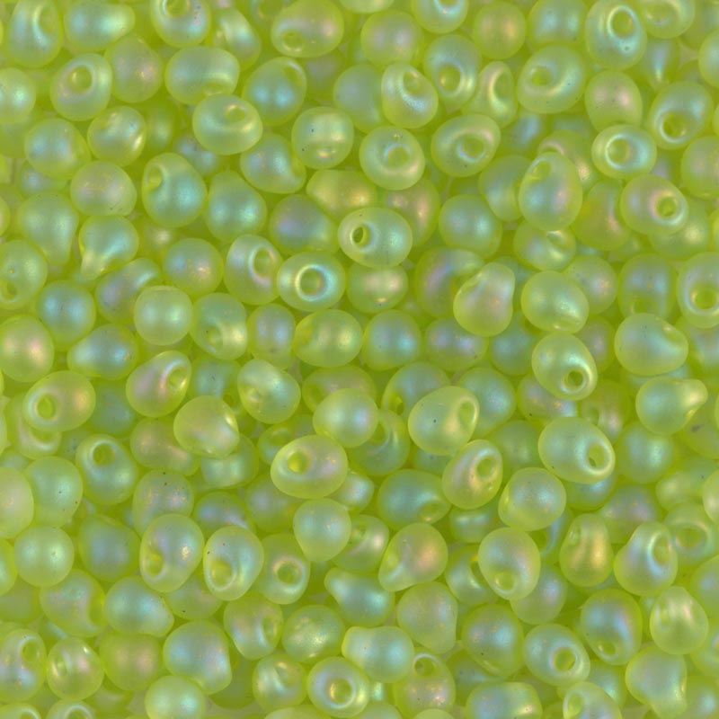 India Beads - MIYUKIビーズ H5225 ドロップビーズ 3.4mm 7g 少量パック 約126粒 ガラスビーズ ガラス ビーズ 日本産 国内産