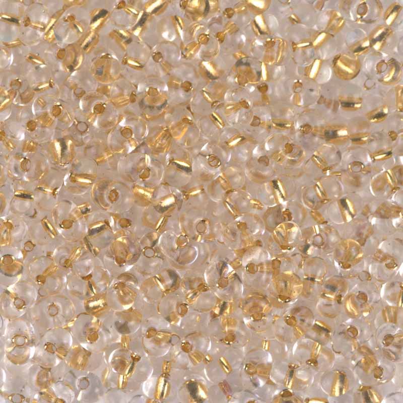 Glass Beads - MIYUKI H6373 ベリービーズ 2.5x4.5mm 7g(約160個) MIYUKI 少量パック プレシャスビーズ 純金メッキ ガラスビーズ ガラス ビーズ 手芸 ハンドメイド ハンドメイドアクセサリー