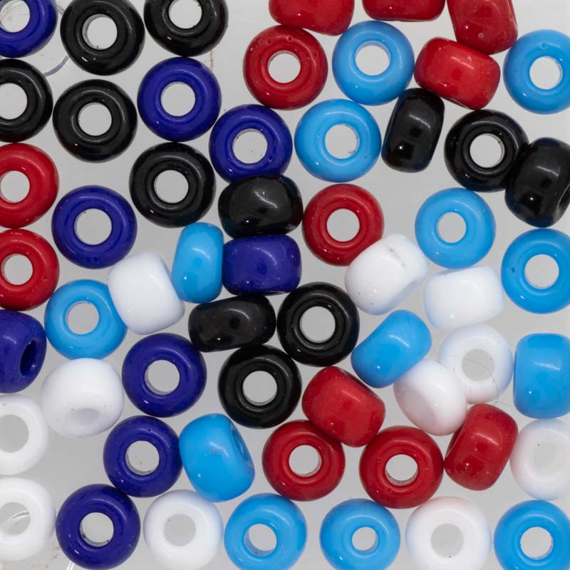 Rakuten - MIYUKIビーズ H3972 Eビーズ ミックス 5mm 7g E3083 少量パック 約50粒 5/0 ガラスビーズ ガラス ビーズ 日本産 国内産