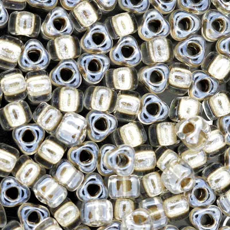 Venetian Beads - MIYUKIビーズ H2715 トライアングルビーズ 5mm 7g TR1521 少量パック 約77粒 10/0 ガラスビーズ ガラス ビーズ 日本産 国内産