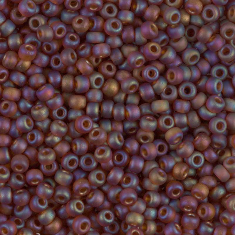 MIYUKIビーズ H5078 丸大ビーズ 3mm 7g #132FR 少量パック 約273粒 ガラスビーズ ガラス ビーズ 8/0 日..