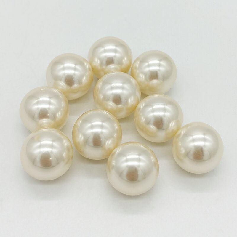 無穴パール 0Hキスカ 穴無し パール クリーム レジン 封入物 封入素材 埋め込み ネイル おすすめ 初心者 子供 材料 資材 通販 専門店 グッズ パーツ 人気 手芸 ハンドメイド クラフト デコ