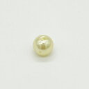 樹脂パール 通し穴 NO.605 B3402 1本 丸 ラウンド イエロー 黄色 パール 軽い プラスチック製 樹脂 プラパール クラフト ハンドメイド ハンドメイドアクセサリー 国産