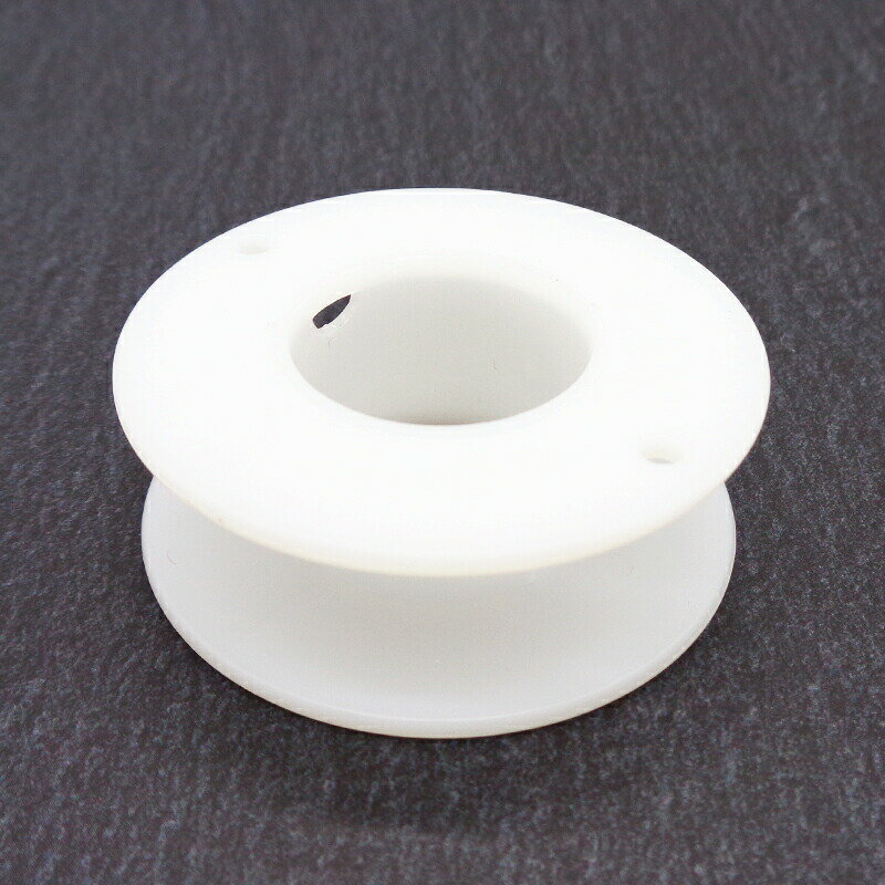 空ボビン Sサイズ 約55x20mm 1個 スプール チェーン 連爪 ワイヤー リボン 革ひも 収納 持ち運び 保管 ハンドメイド 手芸 便利