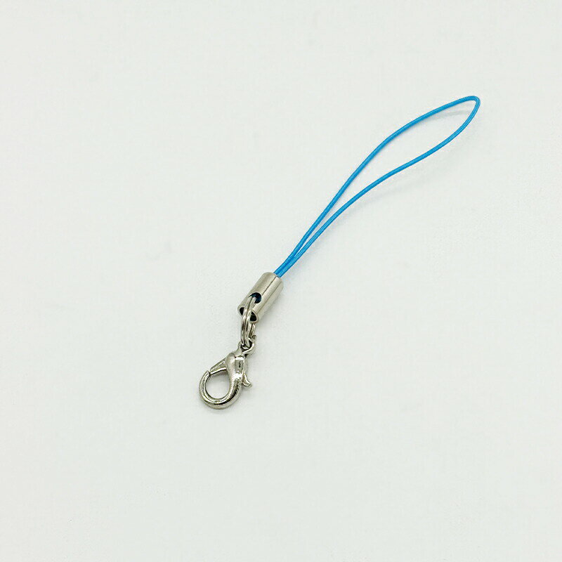 ストラップ 二重カン フック付 GCL50-W702 3 ブルー 紐約5cm ストラップ金具 ストラップパーツ 大量 卸..