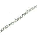 【1メートル単位】 ステンレス チェーン喜平荒目 JTSC-12 SS-12 1M 太さ約2.5mm 線径0.5mm 喜平荒目チェーン ステンレス製 ステンレス製チェーン ハンドメイド 材料 素材