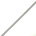 【1メートル単位】 ステンレス チェーン 喜平2面カット JTSC-20 1M 太さ約3mm 線径0.6mm 喜平2面カットチェーン ステンレス製 ステンレス製チェーン ハンドメイド 材料 素材