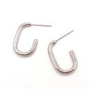 ステンレス ピアス デザインフープ JTSF-25 SSHPE20 20x13mm 1ペア