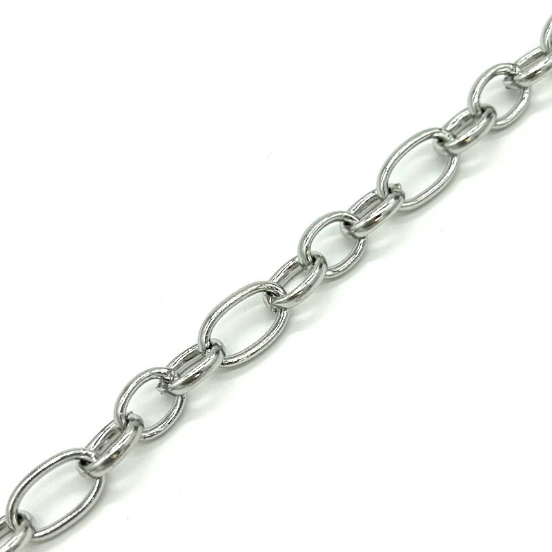 【1メートル単位】 ステンレス チェーン 小判 JTSC-86 1M 線径約1.5mm ステンレス製 ステンレス製チェーン ハンドメイド 材料 素材