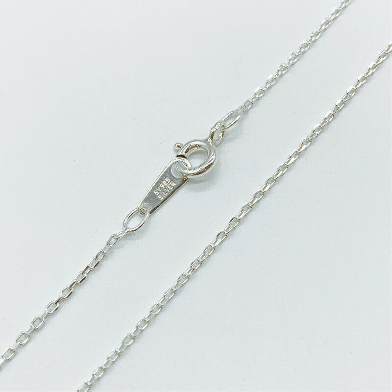 シルバー925 ネックレス 小判 4面カット チェーン SVCLI35 線径0.35mm 1本