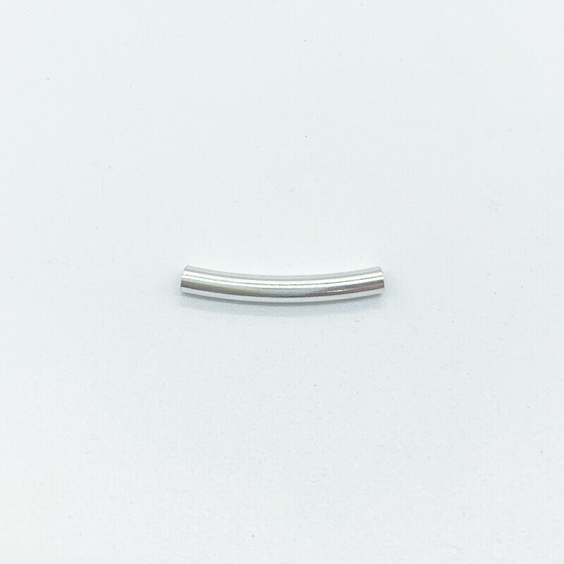 Rakuten - シルバー925 曲線 丸パイプ SVPPE5 2.0x15mm φ1.7mm 2個