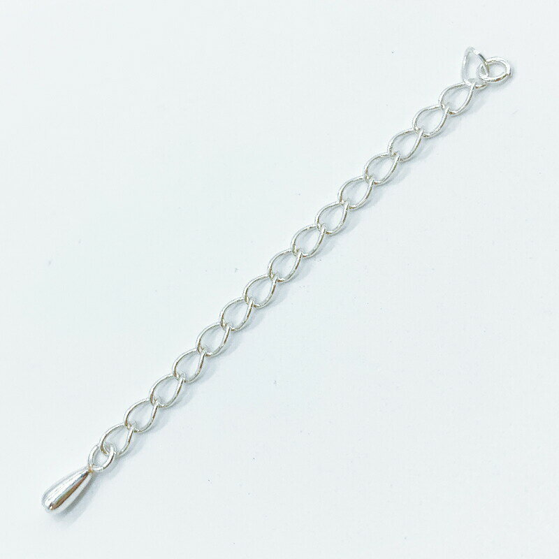 シルバー925 アジャスター SVAT5 全長50mm 2本