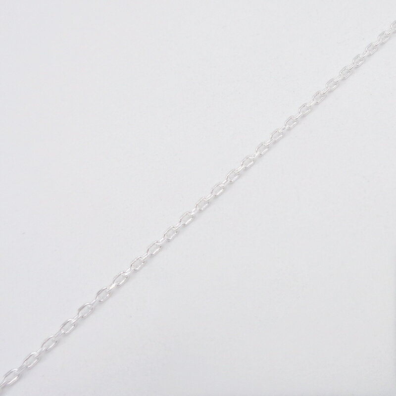 Rakuten - 【10cm単位】シルバー925 SV925 4面カットあずきチェーン CL0304C 線径0.3mm