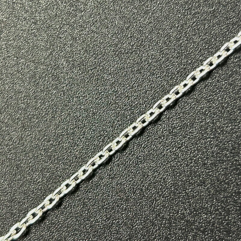 【10cm単位】シルバー925 SV925 小判チェーン CL050 線径0.5mm