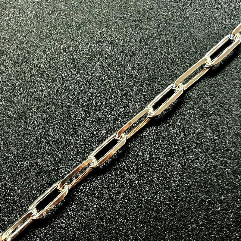 【10cm単位】シルバー925 SV925 長小判4面カットチェーン LCL1504C 線径1.5mm