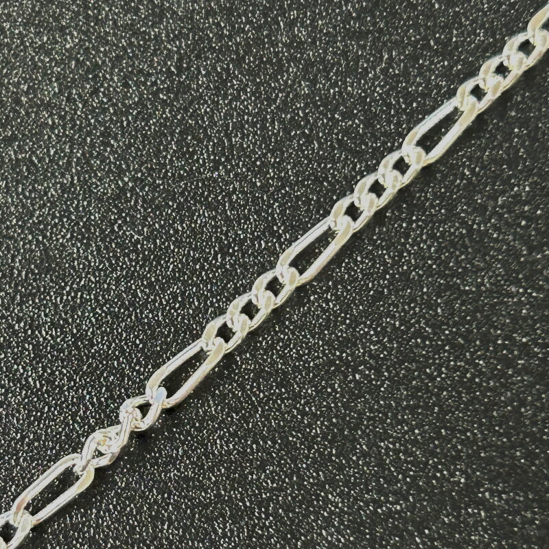 【10cm単位】シルバー925 SV925 フィガロチェーン FG050 線径0.5mm