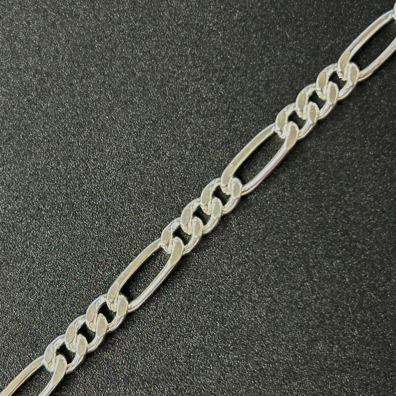 Rakuten - 【10cm単位】シルバー925 SV925 フィガロチェーン FG0150 線径1.5mm