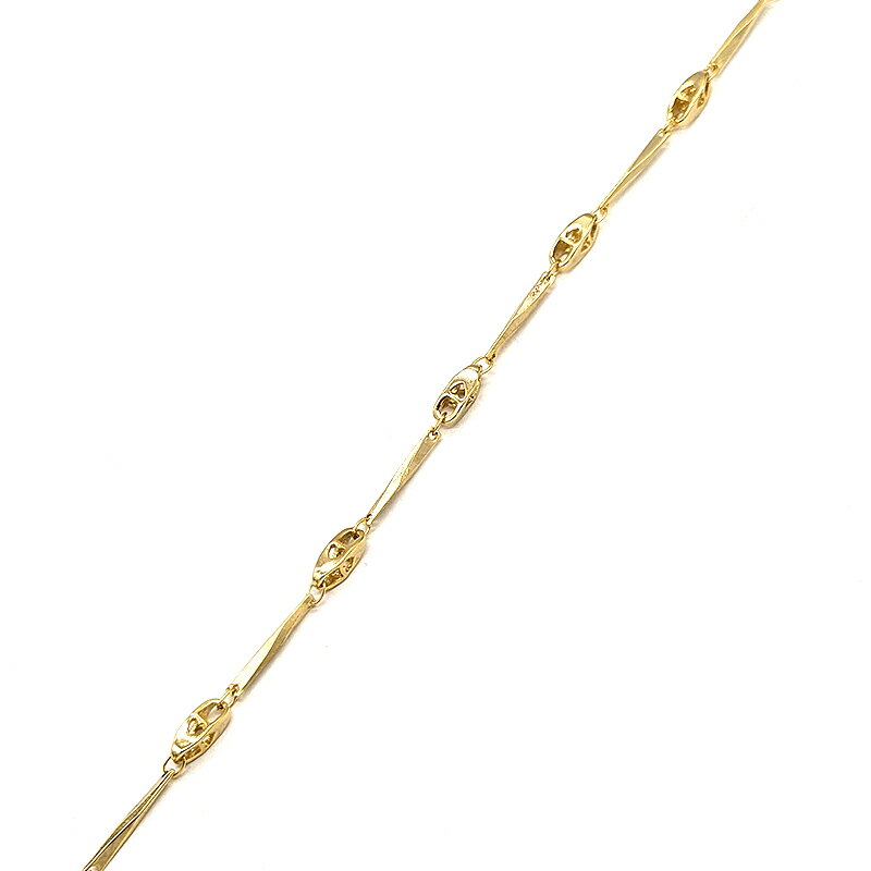 Rakuten - デザインチェーン T133 10cm単位 切り売り チェーン ハンドメイド パーツ アクセサリー アクセサリーパーツ ネックレス ブレスレット アクセント ハンドメイド資材 切り売り 手芸用