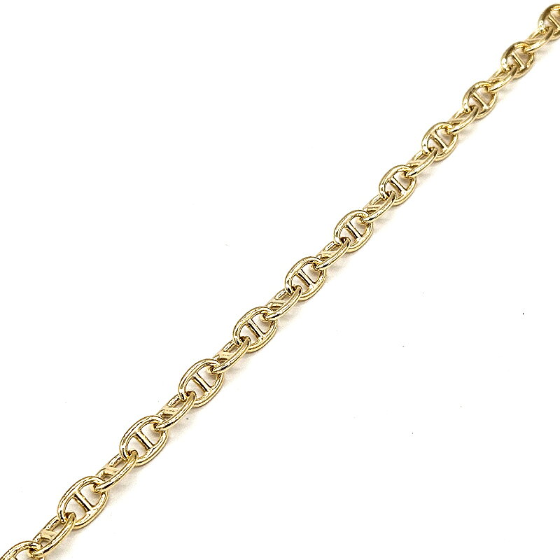 Rakuten - デザインチェーン T1017 10cm単位 デザインチェーン ハンドメイド アクセサリーパーツ ネックレス ブレスレット アクセント ハンドメイド資材 切り売り 手芸用