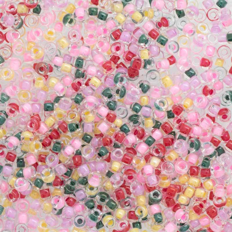 Rakuten - MIYUKIビーズH3957 丸小ビーズ ミックス 2mm 7g #3067少量パック 約770粒 ガラスビーズ ガラス ビーズ 11/0 日本産 国内産