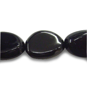 アクリル(通し穴) ACL904 約25×18mm ブラック 4個 ビーズ 穴あき アクリル製 パーツ素材 軽量 ハンドメイドパーツ ハンドメイド資材