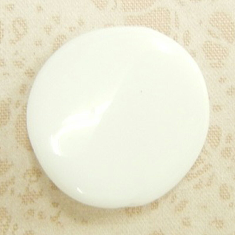 アクリル(通し穴) ACL1007 約16×16mm 太白 8個 ビーズ 穴あき 丸型 アクリル製 パーツ素材 軽量 ハンドメイドパーツ ハンドメイド資材