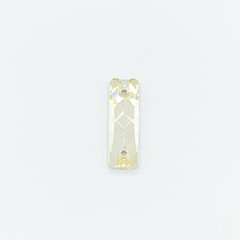 Rakuten - アスフォー 縫付用 605 長方形 18mm ゴールデンシャドー 2個 装飾 高品質 手作り 衣装 制作 高級 パーツ 手芸 ファッション