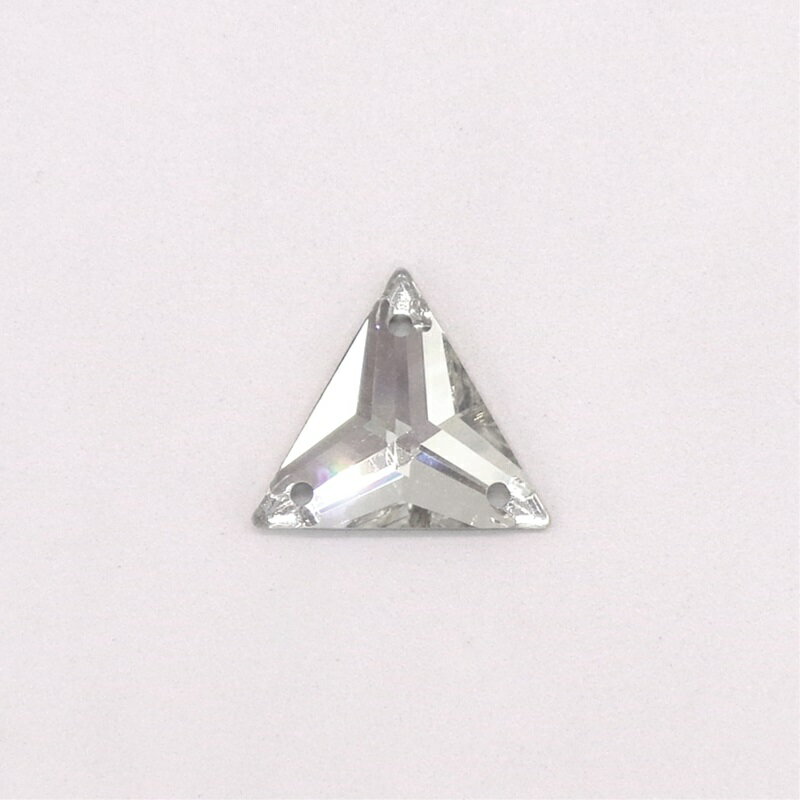 Rakuten - アスフォー 縫付用 603 三角形 8mm クリスタル 2個 装飾 高品質 手作り 衣装 制作 高級 パーツ 手芸 ファッション