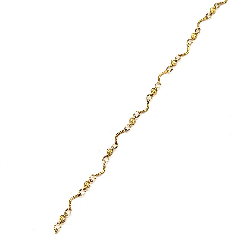 デザインチェーン T095 10cm単位 切り売り チェーン ハンドメイド パーツ アクセサリー アクセサリーパーツ ネックレス ブレスレット アクセント ハンドメイド資材 切り売り 手芸用