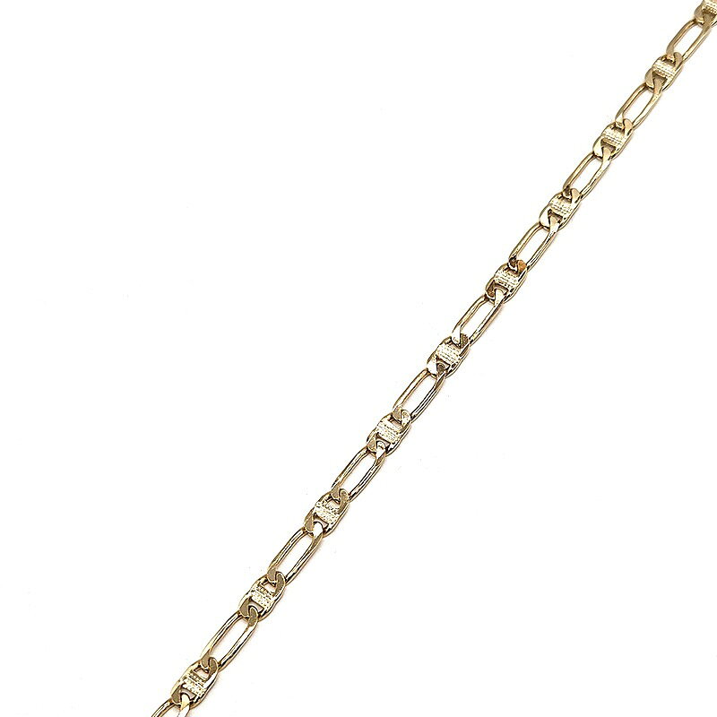 デザインチェーンです。 【サイズ】 太さ：約8mm 線径：約3mm 品番 T293 販売単位 10cm単位(切り売り) ※数量「1」の場合は「10センチ」、数量「2」の場合は「20センチ」が繋がった状態で発送します。 (チェーンの性質上、ご注文総数によっては複数に分かれた状態でお送りする場合がございます。) ご注意ください ※こちらの商品はメッキ加工に2〜3営業日お時間をいただく場合がございます。 ※金色メッキはロットによって色味が異なる場合がございます。 ※お使いのブラウザや画面設定により、商品のカラーが実際と異なって見える場合がございます。 使用用途 アクセサリーの製作、バッグの持ち手、衣装への縫い付け 等 チェーンについて こちらの商品は当店のグループ会社で独自にデザインされたチェーンです。 当店では個性的なチェーンパーツを多数取り扱っております。