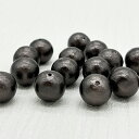 コットンパール 通し穴 ダークブラウン 小袋 丸 ラウンド 両穴 日本製 正規品 パール 軽い クラフト ハンドメイド ハンドメイドアクセサリー