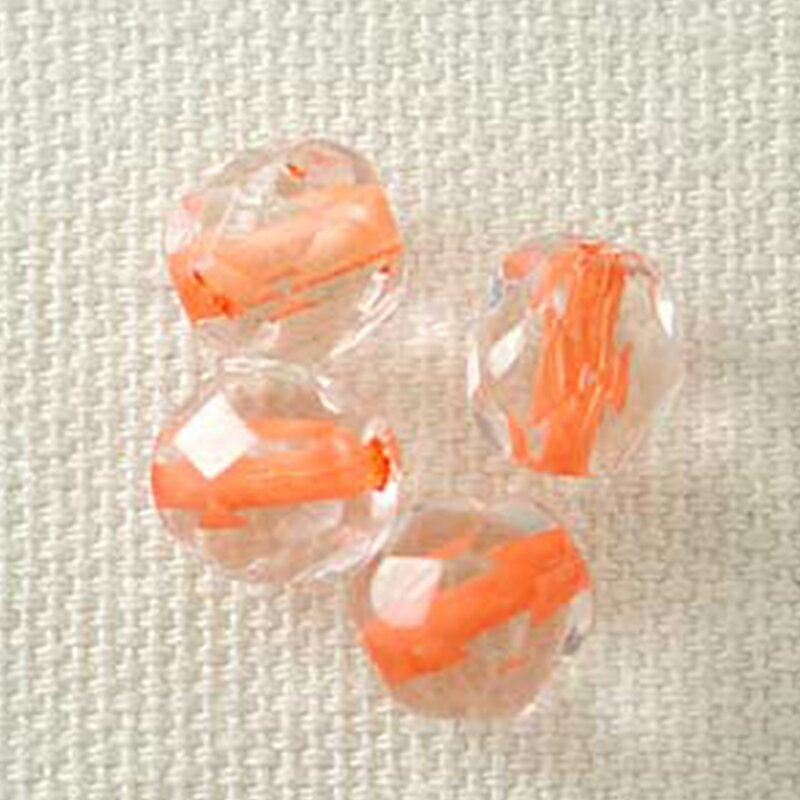 ファイアポリッシュ(ダイヤカット) クリスタルxヒヤシンスライン ダイヤカット カットガラス ファイヤ..