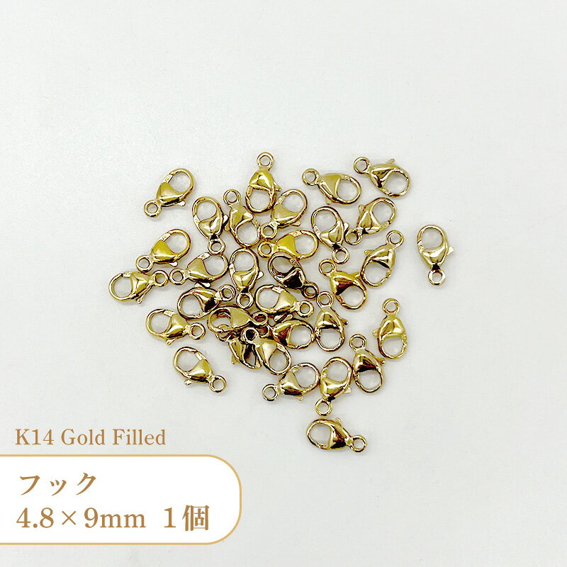 K14 ゴールドフィルド フック 4001821 4.8x9mm 1個