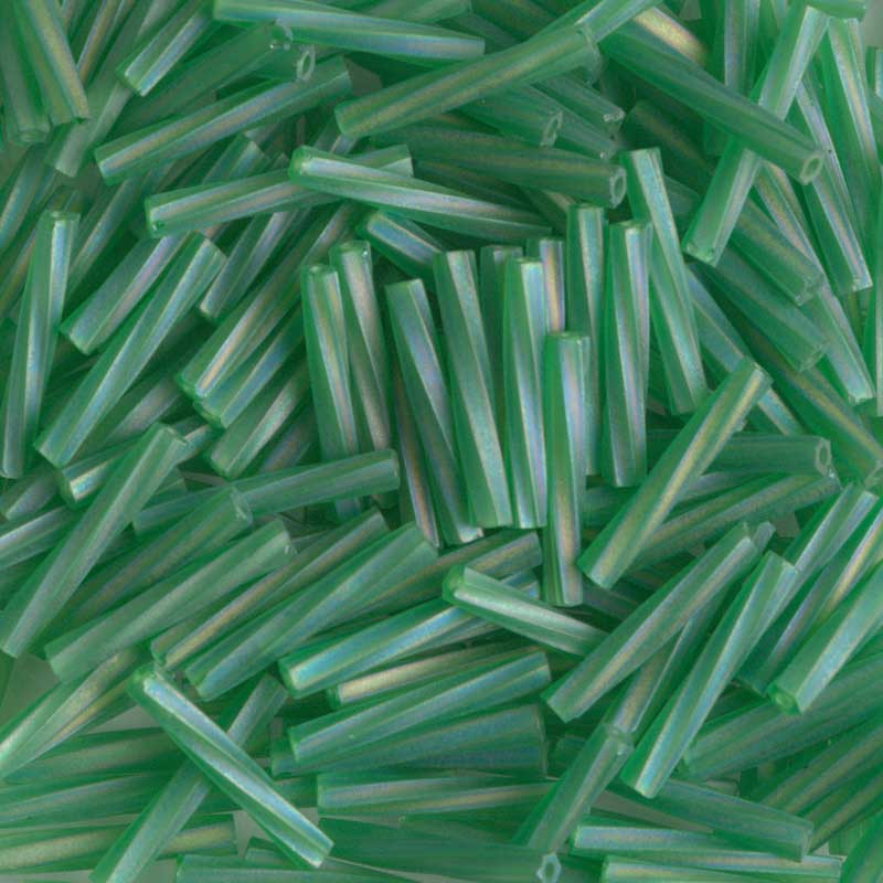 MIYUKIビーズ H2873 ツイストビーズ 2x12mm 7g TW1 少量パック 約109粒 ガラスビーズ ガラス ビーズ 日..